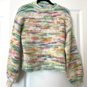 Vylette Rainbow Sweater Size M